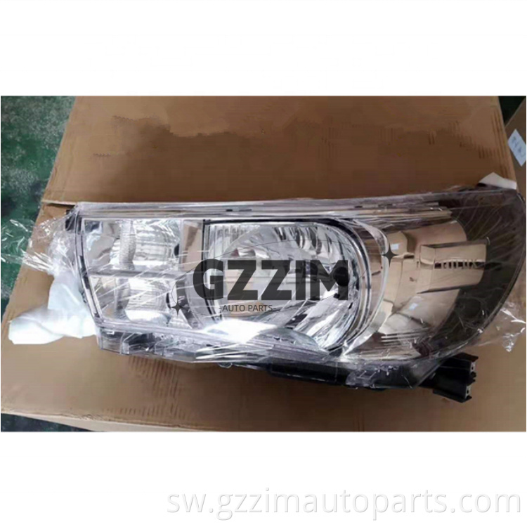 ABS Plastiki Front Light sehemu za chini mechi ya kichwa cha kichwa kwa Hilux Vigo 2016+
